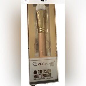 The Crème Shop 4D Precision Multi Brush - Gold and Cream